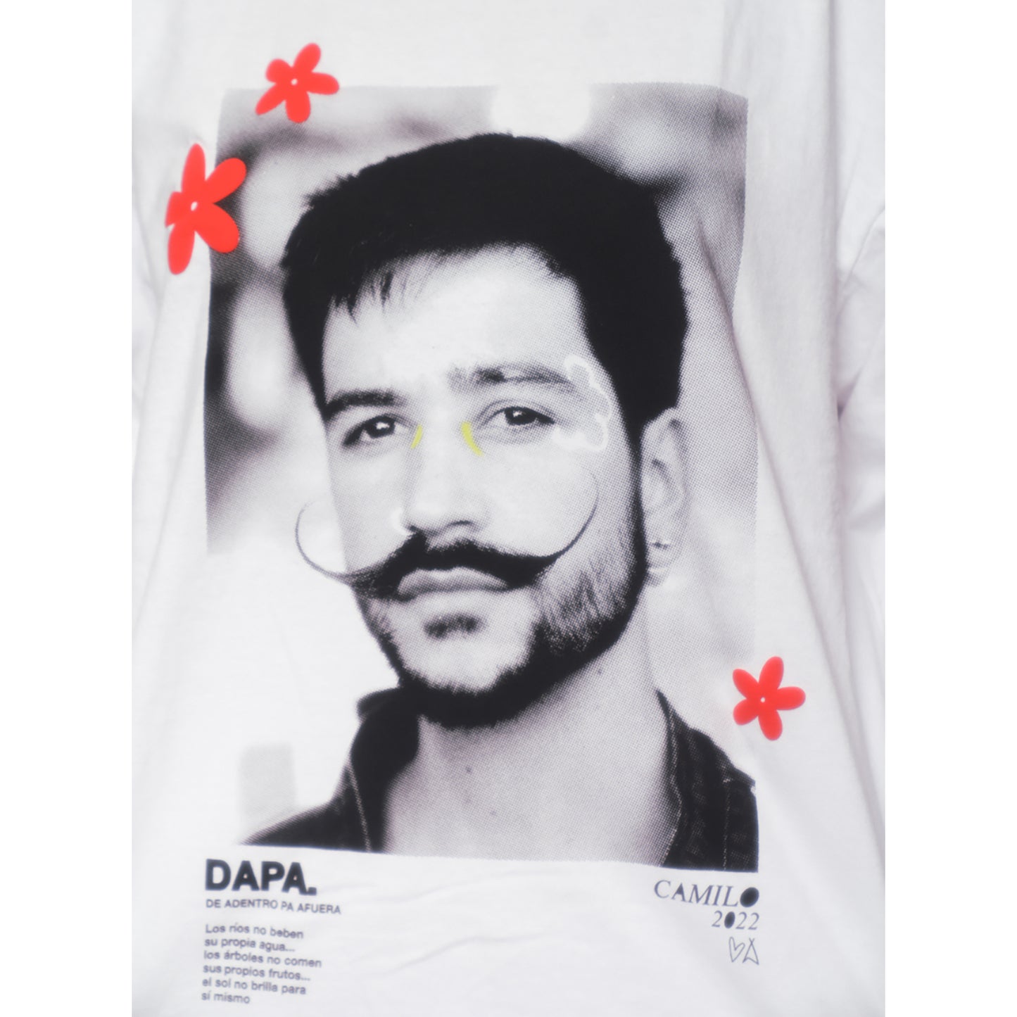 DAPA Photo White Long-Sleeve T-Shirt