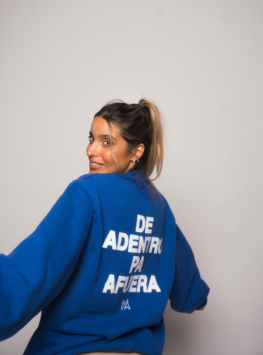 DAPA Tribu Logo Blue Crewneck