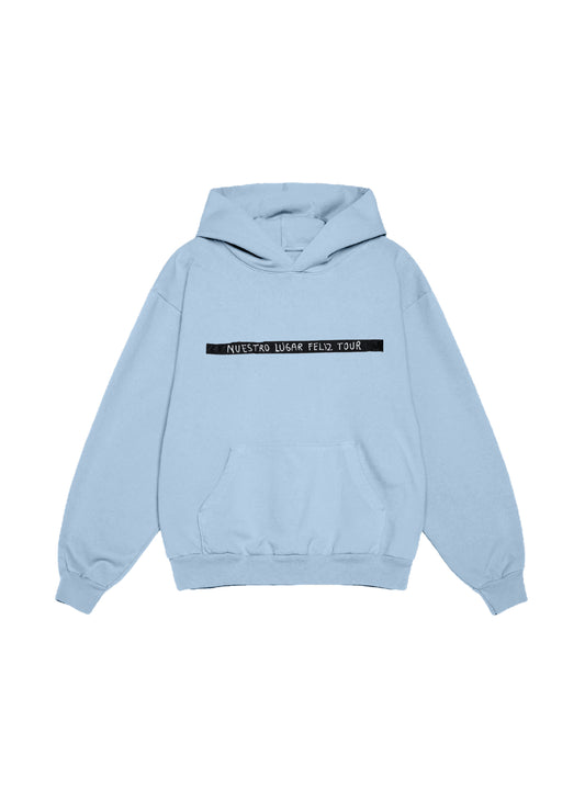 Nuestro Lugar Sky Blue Hoodie