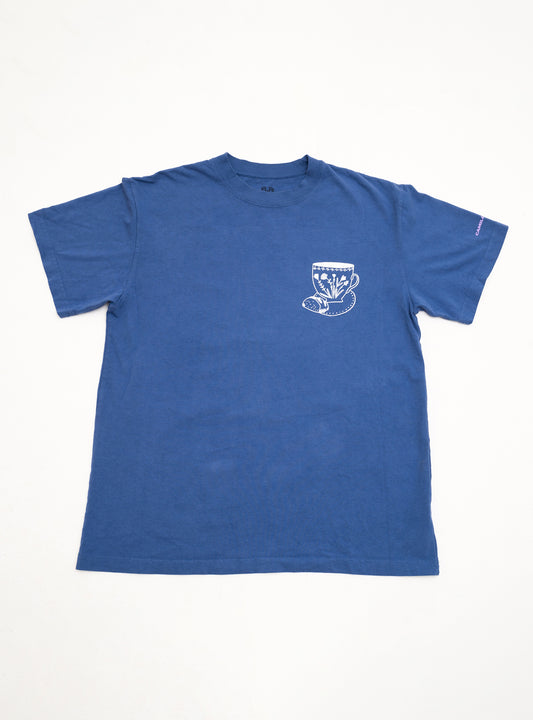 Cafe con Pan Indigo Wash T-Shirt