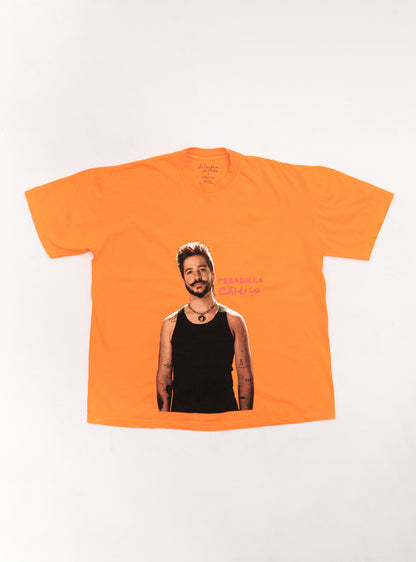 Camiseta Pesadilla Naranja Neón