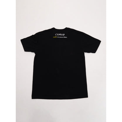 Polaroid Flower Black T-Shirt